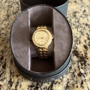Citizen Eco-Drive Woman’s Gold (Brand New)